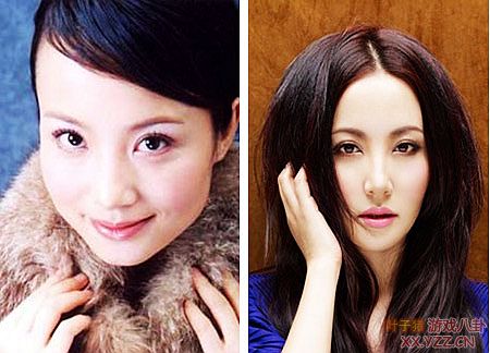 娱乐圈女明星大饼脸惊变锥子